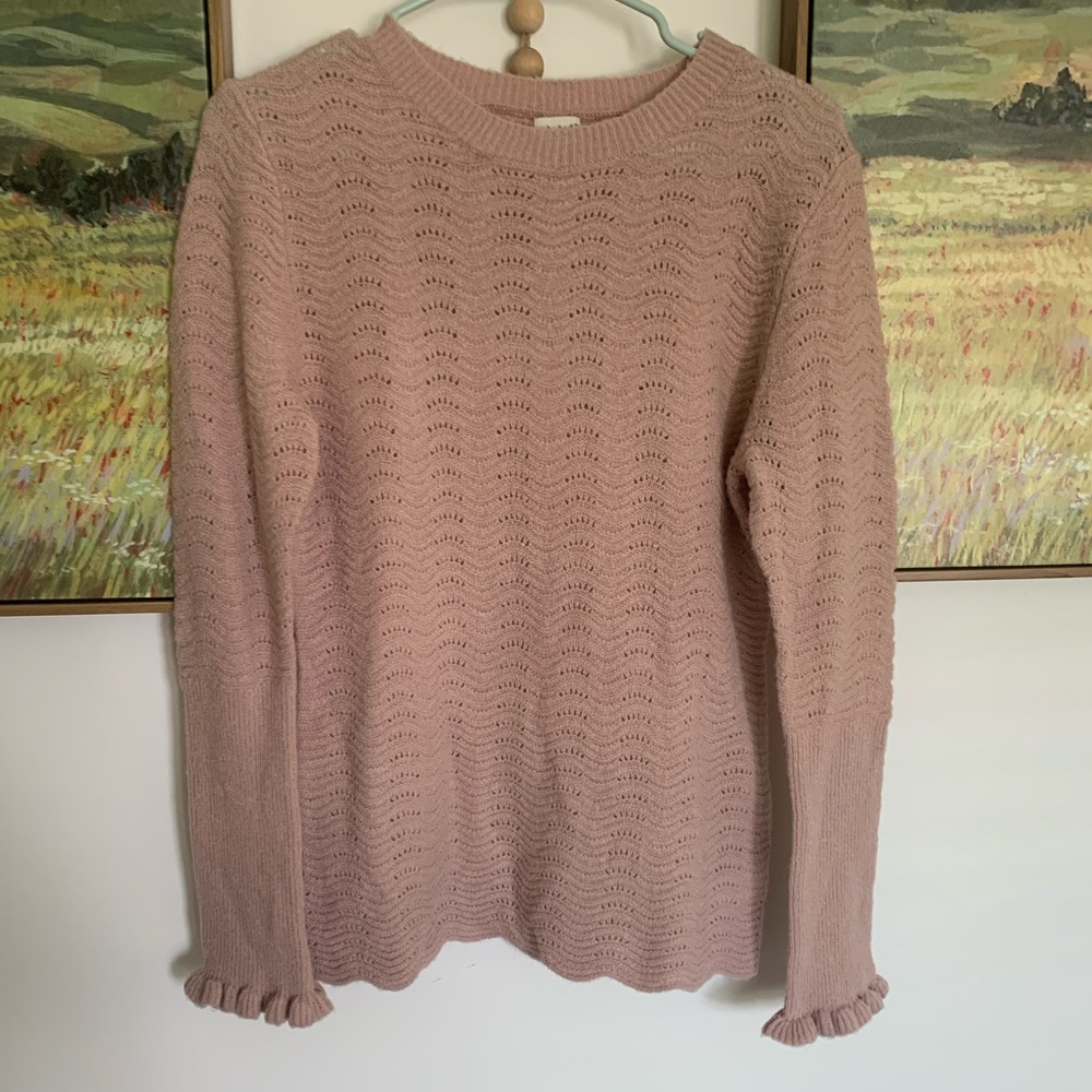 Blush pink sweater